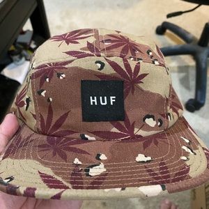 Huf Camp Cap Camouflage Plantlife adjustable